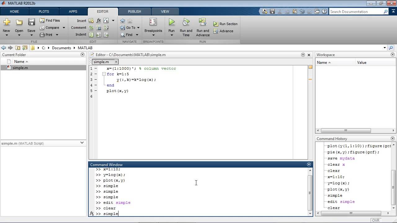 how to open matlab